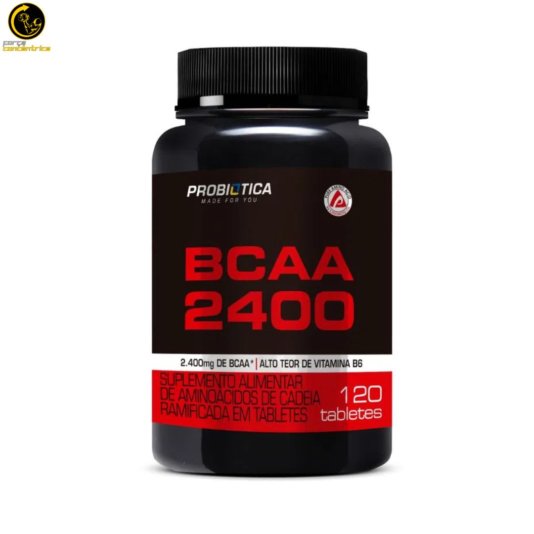 BCAA 2400Mg 120 Tabletes - Probiotica - Força Concêntrica (2)