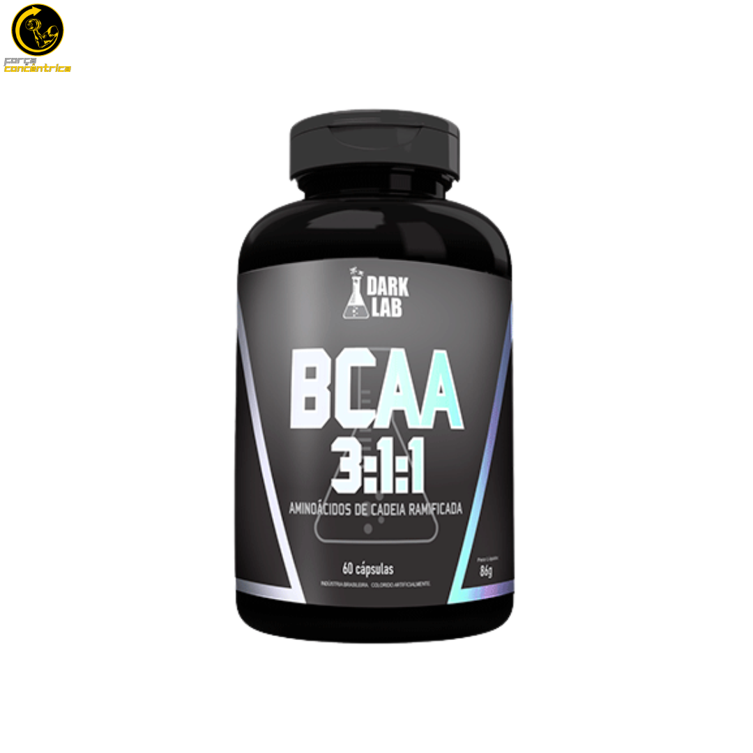 BCAA 3_1_1 60 Capsulas (L-Leucina, L-Isoleucina e L-Valina) - Força Concêntrica 0