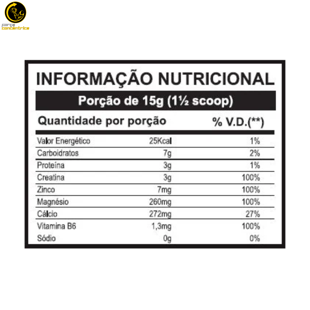 Bolic Creatine Monster 300G Red Series - Força Concêntrica (2)