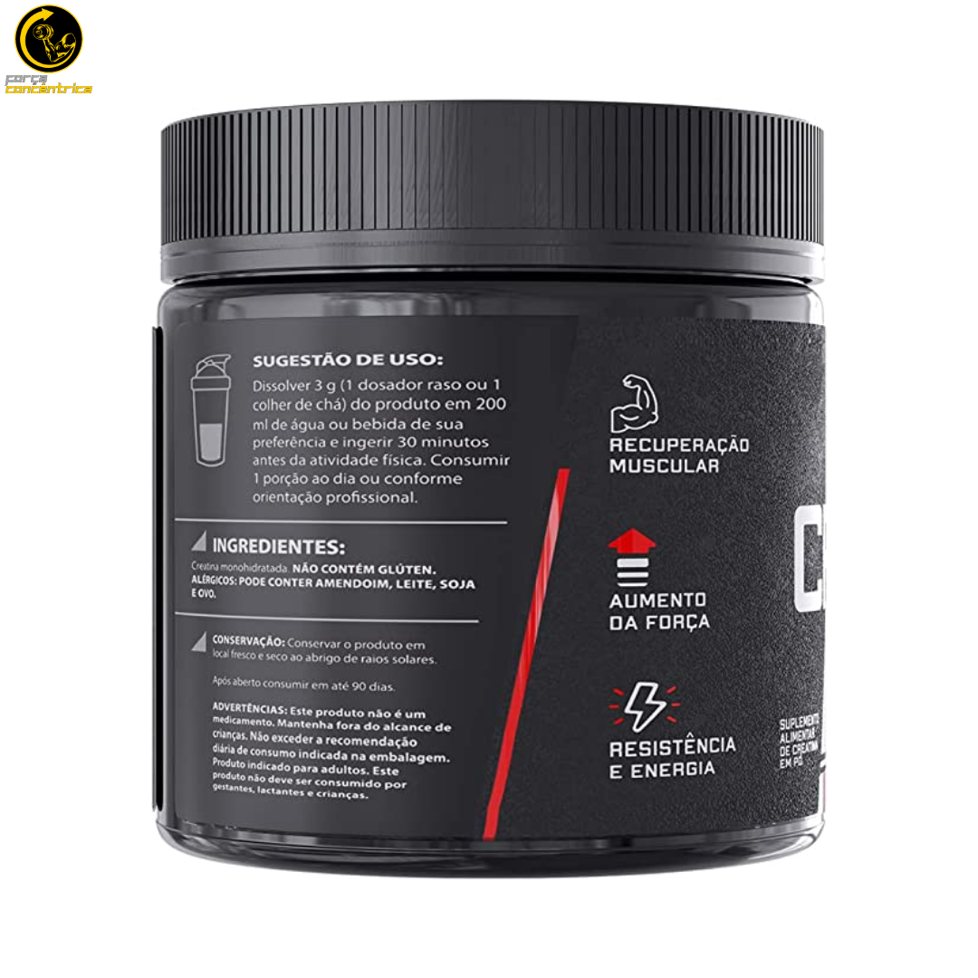 CREATINA 150G MONOHIDRATADA DARK LAB - Força Concêntrica 4