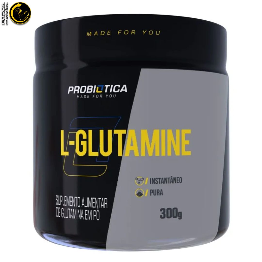 L-GLUTAMINE 300G PROBIOTICA - Força Concêntrica | Cod.: FC10021