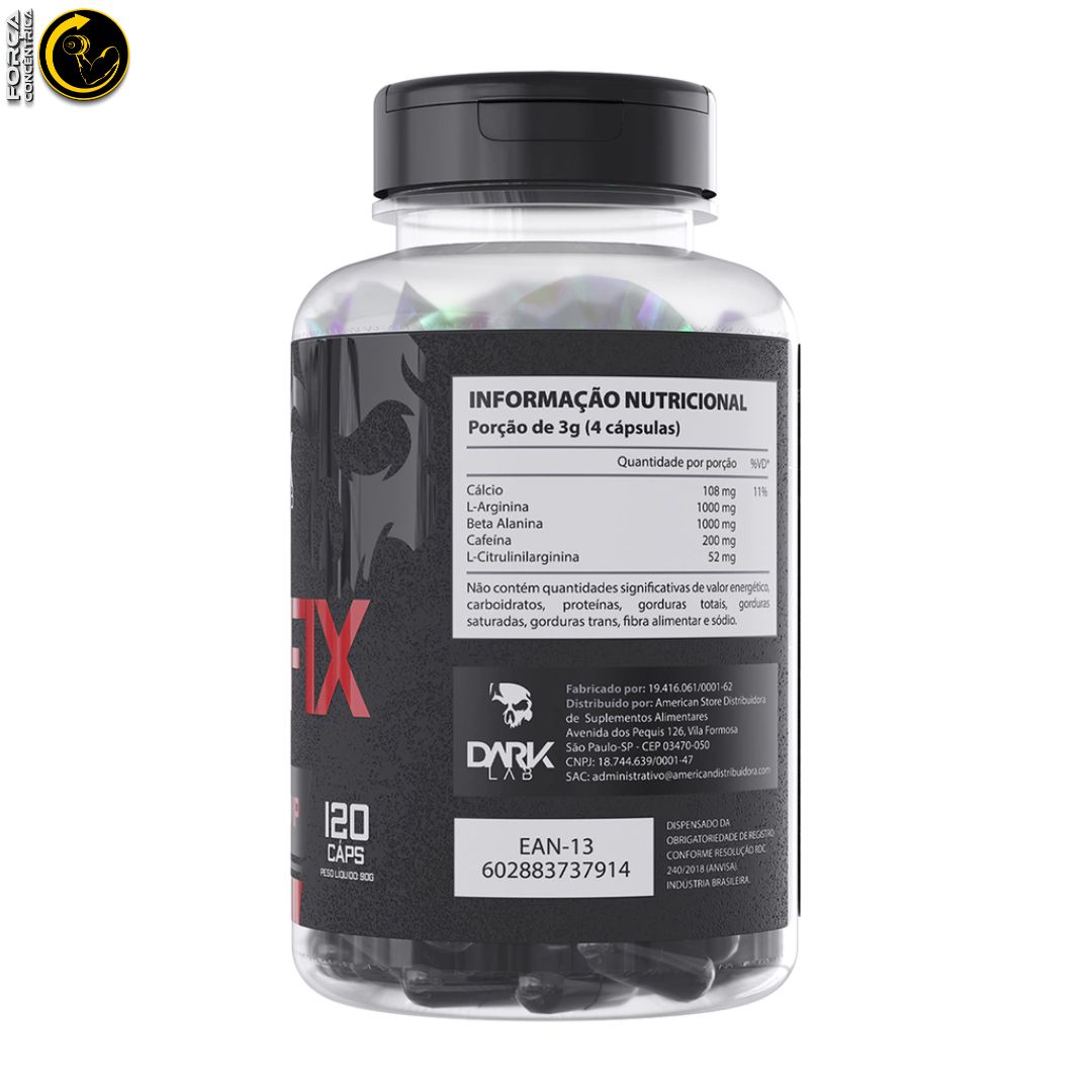 FC10082 - DILAFIX EXTRA PUMP VASODILATADOR 120 CAPSULAS DARK LAB - Força Concêntrica (3)