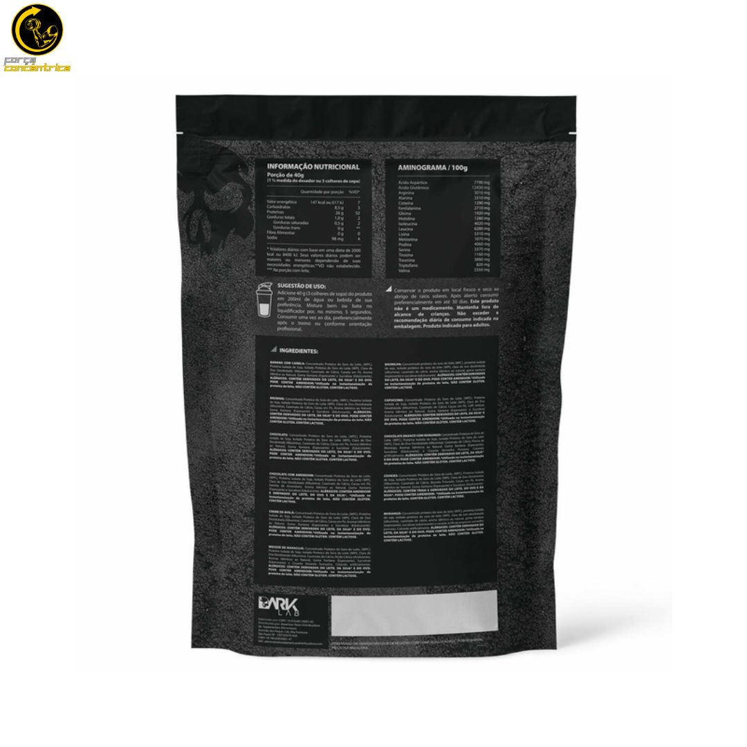 Isolate Protein fuse 900g DARK LAB - Força Concêntrica 3