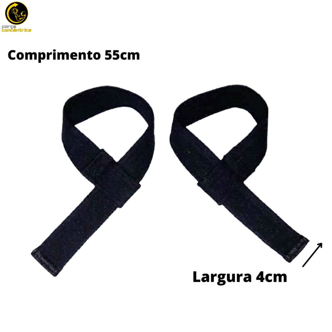 FC10116 Tala Straps 100% Algodão Preta - Força Concêntrica (5)