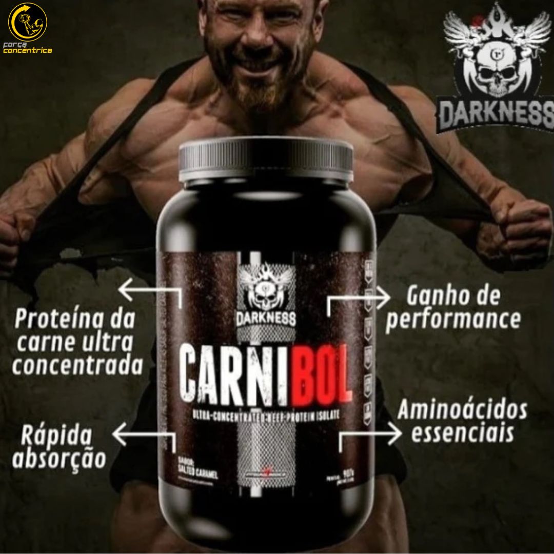 Carnibol Beef Protein 900g - Darkness - Força Concêntrica (3)