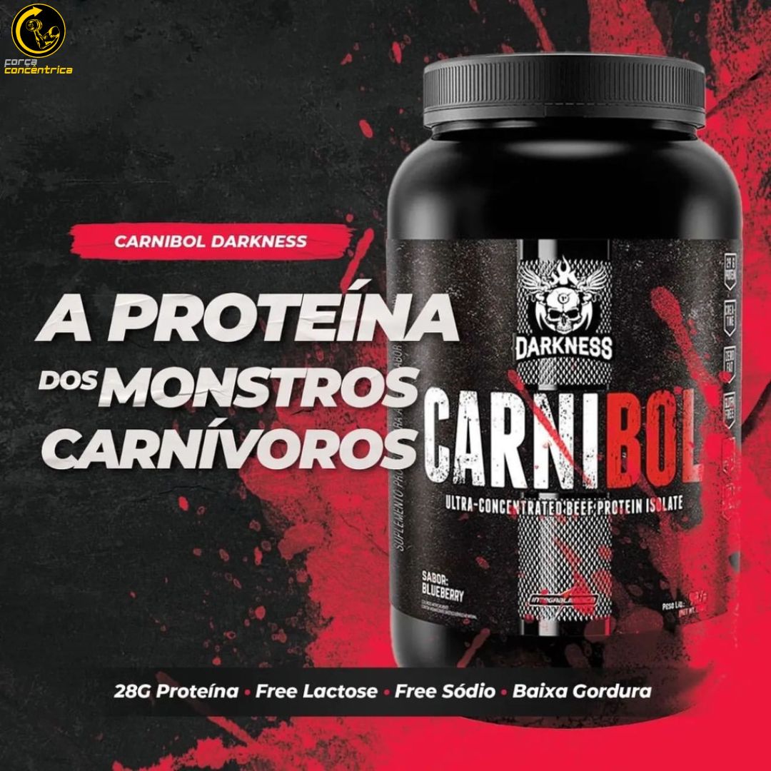 Carnibol Beef Protein 900g - Darkness - Força Concêntrica (4)