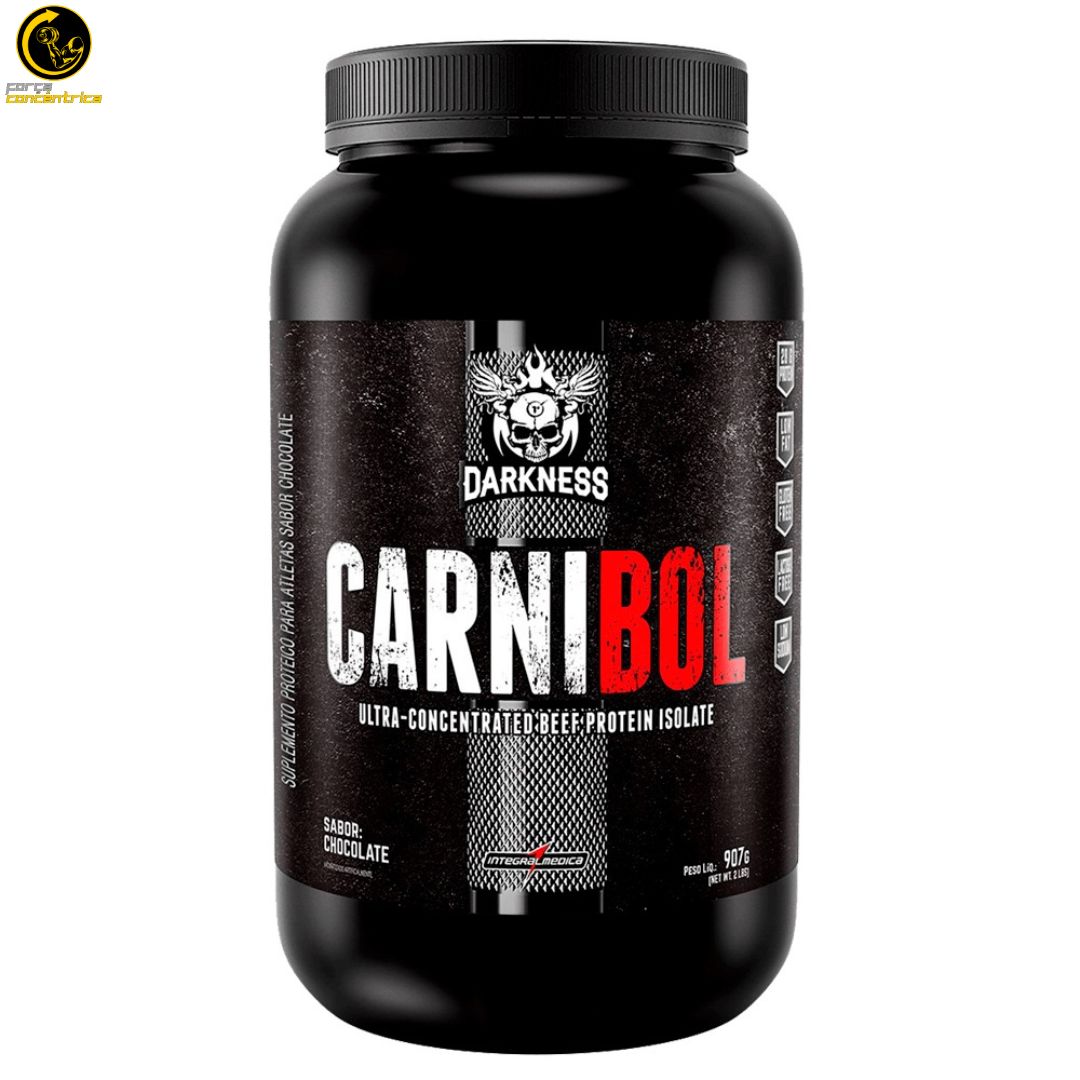 Carnibol Beef Protein 900g - Darkness - Força Concêntrica