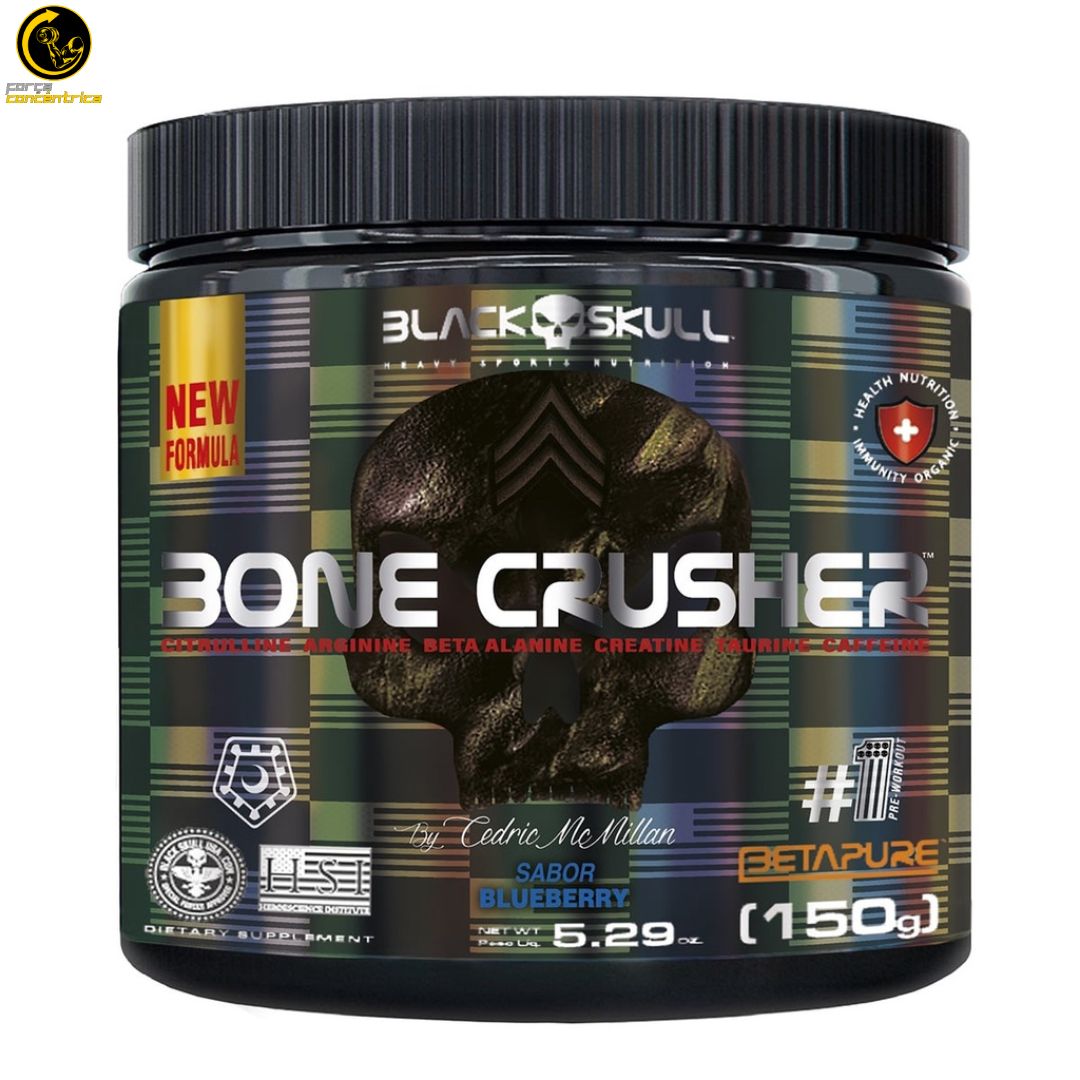 FC10287 Bone Crusher 150g Blueberry - Black Skull - Força Concêntrica